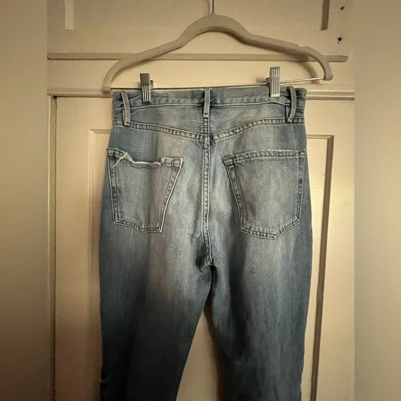 FRAME denim le original skinny in distressed POMDALE size 25 NWT